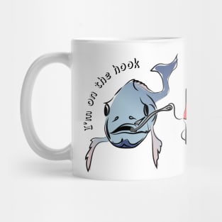 fish with hook Mug